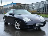Used Porsche 996 2003 Blue Coupe