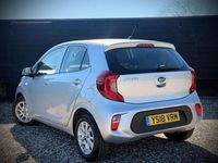 Used Kia Picanto 84 HP (61 kW) 2018 Silver Hatchback