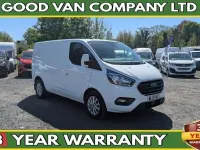 Begagnad Ford Transit Custom Premium 130 HK (95 kW) 2021 Vit Van