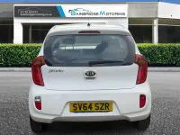 Used Kia Picanto 68 HP (50 kW) 2014 White Hatchback