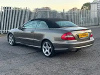 Usado Mercedes CLK200 2009 Cinzento Cabrios