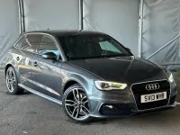 Used Audi A3 S-Line 2013 Grey Hatchback