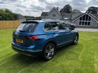 Used VW Tiguan SEL R-Line 150 HP (110 kW) 2018 Blue SUV