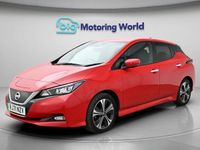 Used Nissan Leaf Tekna 110 kW (150 HP) 2021 Red Hatchback