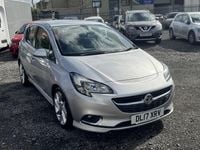 Used Vauxhall Corsa SRi 2017 Silver Hatchback