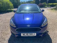 Used Ford Focus Zetec 2015 Blue Hatchback