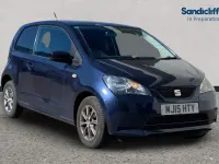 Begagnad Seat Mii I-Tech 2015 Blå Halvkombi