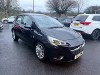 Used Vauxhall Corsa 90 HP (66 kW) 2017 Black Hatchback