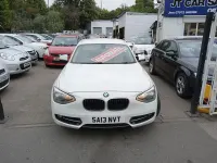 Used BMW 116 Sport Line 2013 White Hatchback