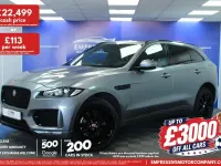 Used Jaguar F-Pace Chequered Flag 180 HP (132 kW) 2020 Grey SUV