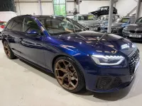Second-hand Audi A4 S-Line 163 CP (119 kW) 2022 Albastru Break