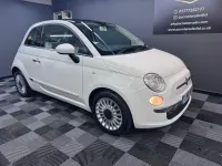 Used Fiat 500 Lounge 69 HP (50 kW) 2010 White Hatchback