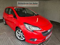 Used Vauxhall Corsa SRi 90 HP (66 kW) 2017 Red Hatchback