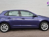 Used VW Polo Style 95 HP (69 kW) 2021 Vibrant violet Hatchback