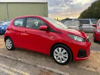 Used Peugeot 108 Active 68 HP (50 kW) 2017 Red Hatchback