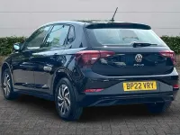 Used VW Polo Life 95 HP (69 kW) 2022 Black Hatchback