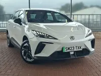 Used MG MG4 EV SE 125 kW (170 HP) 2023 White Hatchback