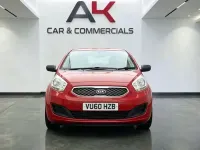 Used Kia Venga 89 HP (65 kW) 2010 Red Hatchback