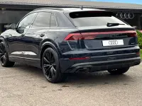 Nowe Audi Q8 Black Edition 2025 Niebieski SUV