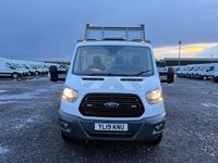 Used Ford Transit 130 HP (95 kW) 2019 White Cabriolet