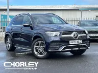 Used Mercedes GLE300 AMG line 245 HP (180 kW) 2020 Blue SUV