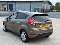 Used Ford Fiesta Zetec 82 HP (60 kW) 2014 Brown Hatchback