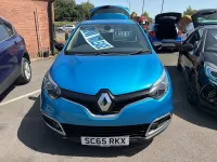 Used Renault Captur Dynamique 90 HP (66 kW) 2015 Blue SUV