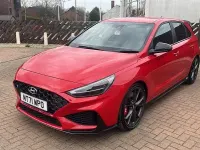 Second-hand Hyundai i30 N Performance 280 CP (205 kW) 2021 Roșu Hatchback