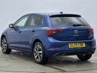 Used VW Polo Match 95 HP (69 kW) 2025 Blue Hatchback