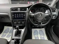 Used VW Golf VII SE 110 HP (80 kW) 2018 White Hatchback