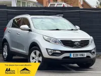 Used Kia Sportage 115 HP (84 kW) 2011 Silver SUV
