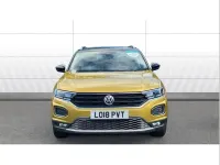 Used VW T-Roc SEL 190 HP (139 kW) 2018 Yellow SUV