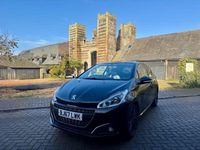 Used Peugeot 208 2017 Black Hatchback