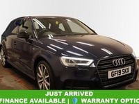 Used Audi A3 Sportback Black Edition 2019 Blue Hatchback