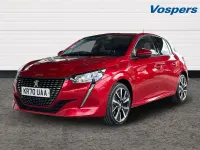 Used Peugeot 208 Allure Premium 101 HP (74 kW) 2020 Red Hatchback