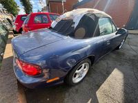 Used Mazda MX5 140 HP (102 kW) 2002 Blue Cabriolet