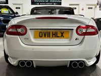 Used Jaguar XKR 510 HP (375 kW) 2011 White Cabriolet