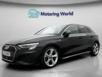 Used Audi A3 Sportback S-Line 2022 Black Hatchback