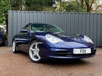 Used Porsche 996 315 HP (231 kW) 2001 Blue Cabriolet