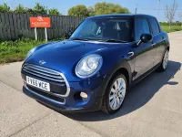 Usado Mini Cooper Hatch 136 CV (100 kW) 2015 Azul Utilitario