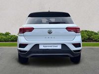Used VW T-Roc Design 115 HP (84 kW) 2019 White SUV