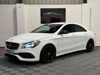 Used Mercedes CLA220 AMG line 2018 White Sedan