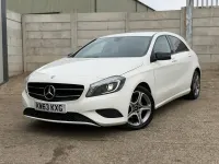 Used Mercedes A200 136 HP (100 kW) 2014 White Hatchback