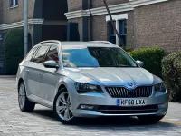 Used Skoda Superb SE L Executive 150 HP (110 kW) 2019 Silver Estate