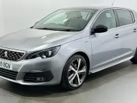Used Peugeot 308 GT-line 131 HP (96 kW) 2019 Grey Hatchback