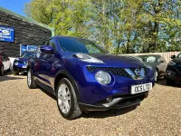 Used Nissan Juke N-Connecta 2017 Blue SUV