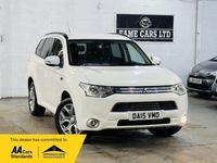 Used Mitsubishi Outlander P-HEV 2015 White Estate