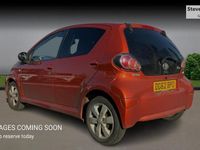 Used Toyota Aygo 67 HP (49 kW) 2012 Orange Hatchback