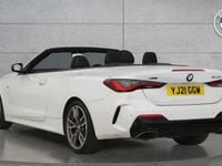 Used BMW M440 Comfort Edition 374 HP (275 kW) 2021 Mineral white metallic  Sedan