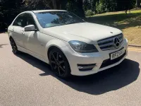 Used Mercedes C220 2012 White Sedan